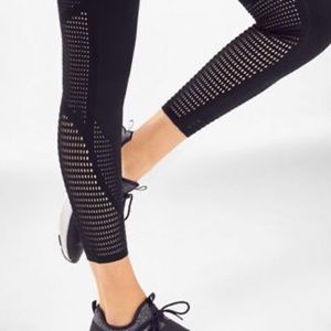 Fabletics black leggings size medium